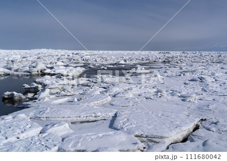 以久科原生花園の流氷 111680042