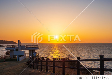 御野立公園の夕景 御野立公園の夕景 111681600