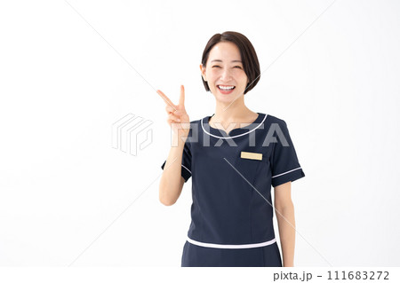女性 制服 エステティシャン ピース 女性 制服 エステティシャン ピース 111683272