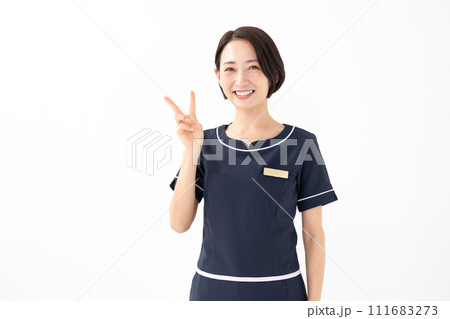 女性 制服 エステティシャン ピース 女性 制服 エステティシャン ピース 111683273