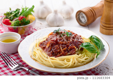 スパゲティー ミートソース スパゲティー ミートソース 111683304