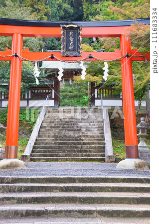 松尾大社の摂社 月読神社(京都市西京区) 松尾大社の摂社 月読神社(京都市西京区) 111683334