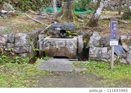松尾大社の摂社  月読神社　解穢の水（京都市西京区） 111683968