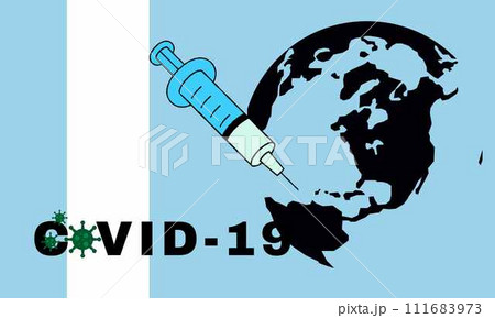 COVID-19 detailed flat vector illustration. COVID-19 detailed flat vector illustration. 111683973