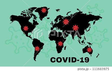 COVID-19 detailed flat vector illustration. 111683975