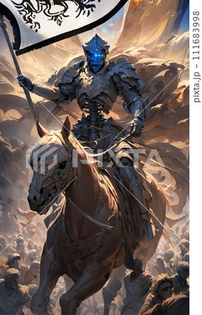 【タロット】Tarot 13 DEATH　死神　イラスト素材　（AI生成画像） 111683998