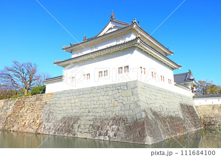 静岡県静岡市、駿府城巽櫓の風景 111684100
