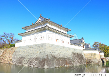 静岡県静岡市、駿府城巽櫓の風景 111684104