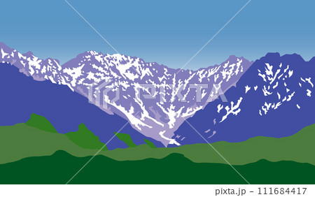 穂高連峰・上高地 穂高連峰・上高地 111684417