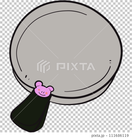 The illustration of a pan 111686119