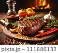 美味しそうなステーキの写真_AI生成画像 111686133