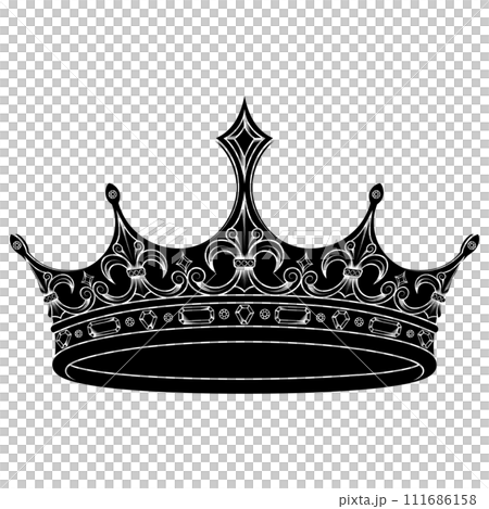 Royal crown with diamonds Royal crown with diamonds 111686158