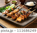 美味しそうな焼鳥のイメージ_AI生成画像 111686249