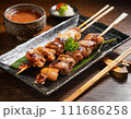 美味しそうな焼鳥のイメージ_AI生成画像 111686258
