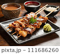 美味しそうな焼鳥のイメージ_AI生成画像 111686260