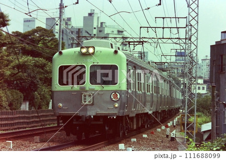 京王井の頭線3000系3704他、急行、神泉ー駒場東大前、1976年8月10日 京王井の頭線3000系3704他、急行、神泉ー駒場東大前、1976年8月10日 111688099