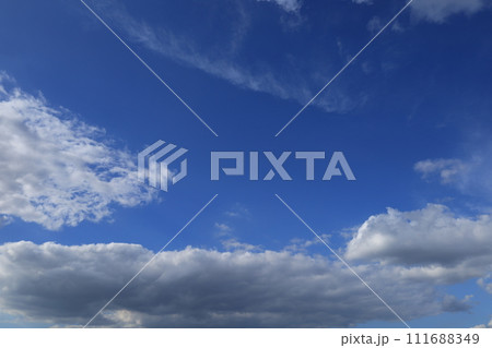 夏の青空の風景 夏の青空の風景 111688349