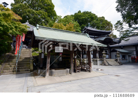 朝護孫子寺　手水舎　奈良県生駒郡信貴山 111688689