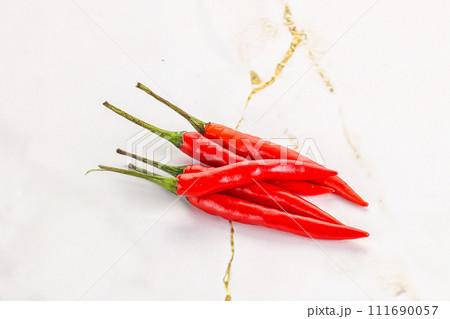 Hot and spicy chili pepper 111690057