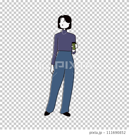 ドリンク女の子 111690852