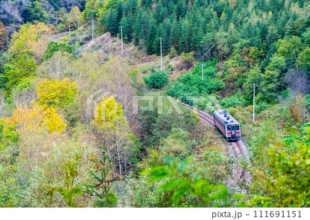 石北本線　常紋峠を行くキハ54 111691151