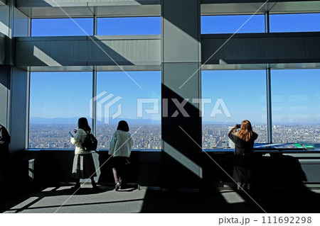 東京都庁第一本庁舎　南展望室 111692298