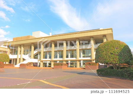 静岡県静岡市、静岡市民文化会館の風景 静岡県静岡市、静岡市民文化会館の風景 111694525
