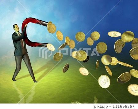 Money magnet Money magnet 111696567