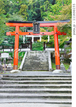 松尾大社の摂社 月読神社(京都市西京区) 松尾大社の摂社 月読神社(京都市西京区) 111698155