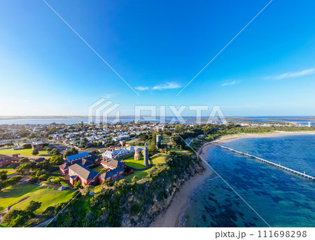 Queenscliff at Dusk in Victoria Australia Queenscliff at Dusk in Victoria Australia 111698298