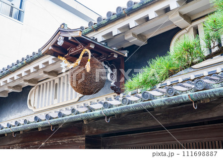 奈良県 造り酒屋の杉玉 奈良県 造り酒屋の杉玉 111698887