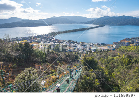 Amanohashidate in Miyazu bay,Kyoto prefecture, Japan Amanohashidate in Miyazu bay,Kyoto prefecture, Japan 111699897