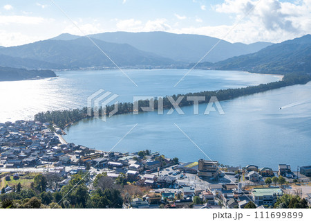 Amanohashidate in Miyazu bay,Kyoto prefecture, Japan 111699899