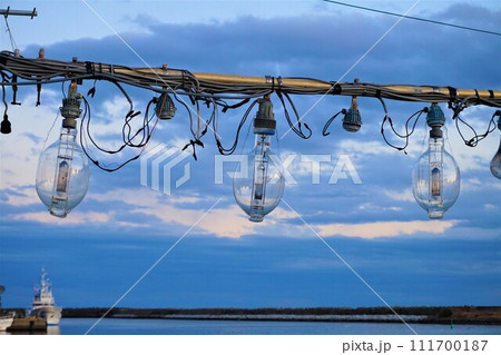 集魚灯　メタルハライド灯　那珂湊漁港　 111700187