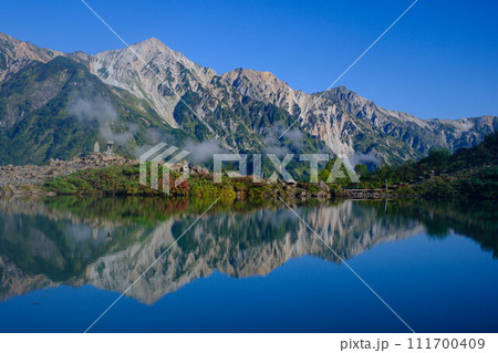 【唐松岳】八方池から見た白馬三山_05 【唐松岳】八方池から見た白馬三山_05 111700409