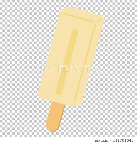 牛奶味棒冰棒插畫 牛奶味棒冰棒插畫 111701043