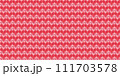Red Heart pattern background, Vector embroidery crochet background, Love concept Love style, Pattern crochet native 111703578
