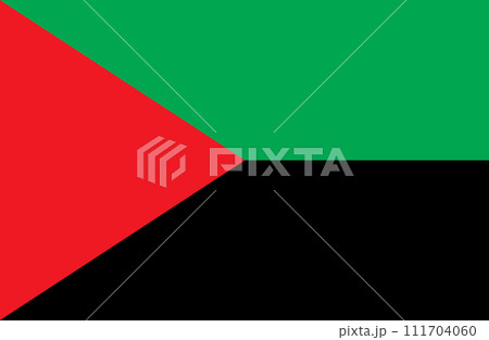 flag of Martinique. National Martinique flag on fabric surface. Island country 111704060