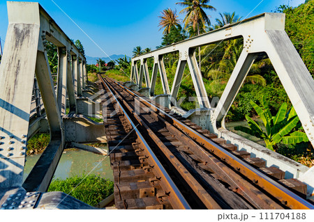 Railway bridge. Railway bridge. 111704188