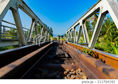 Railway bridge. Railway bridge. 111704192