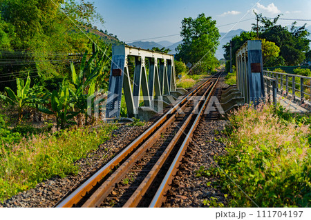 Railway bridge. Railway bridge. 111704197