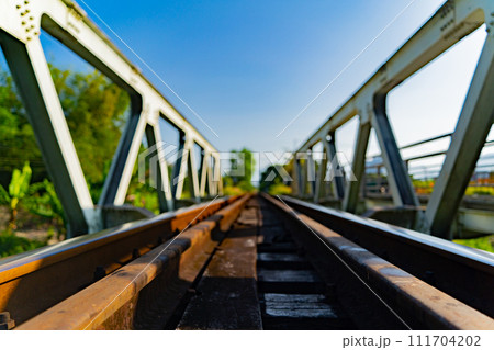 Railway bridge. Railway bridge. 111704202