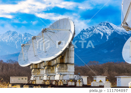 野辺山 (3月　国立天文台　電波望遠鏡) 111704897