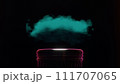 Abstract 3D representation of a cloud with the sun, creating a dreamy and atmospheric scene 111707065