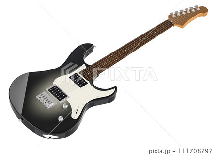 Electric Guitar, 3D rendering Electric Guitar, 3D rendering 111708797