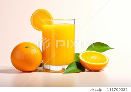 Orange juice and fruits 111709322