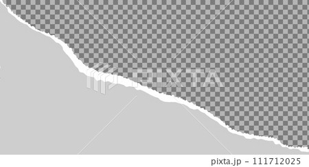 Ripped paper background for collage design. Jagged cardboard texture. Torned sheet of paper with with ragged edges for vintage, craft, handmade or scrapbook decor. Vector flat illustration Ripped paper background for collage design. Jagged cardboard texture. Torned sheet of paper with with ragged edges for vintage, craft, handmade or scrapbook decor. Vector flat illustration 111712025