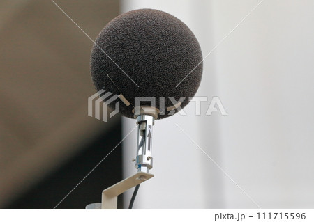 工事現場の騒音振動レベル計測器(マイクロホン) 工事現場の騒音振動レベル計測器(マイクロホン) 111715596