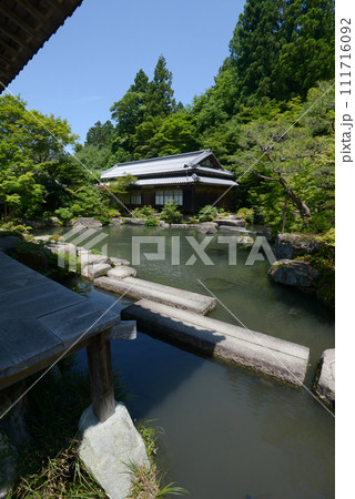 百済寺 庭園の敷石 滋賀県東近江市 百済寺 庭園の敷石 滋賀県東近江市 111716092