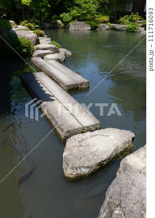 百済寺 庭園の敷石 滋賀県東近江市 百済寺 庭園の敷石 滋賀県東近江市 111716093